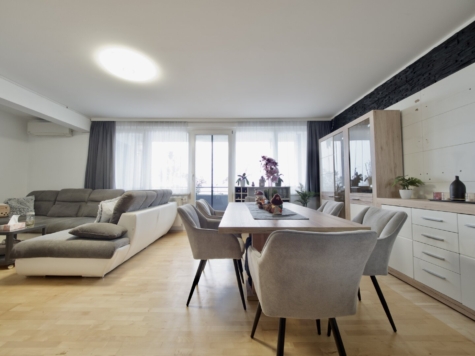 Helle und freundliche Vier-Zimmer-Wohnung mit Südwest-Loggia und Fernblick sowie Tiefgaragenplatz, 1210 Wien, Wohnung