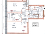 Grundriss - Entzückende Drei-Zimmer-Dachgeschoss-Maisonette mit Terrasse in saniertem Altbau in 1100 Wien