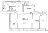 Grundriss - Entzückende 4-Zimmer-Altbauwohnung in klassischem Gründerzeithaus in U-Bahn-Nähe