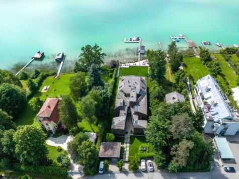 Traumhaftes Luxus-Apartment direkt am Wörthersee inklusive Liegeplatz für Motorboot und Tiefgarage, 9201 Krumpendorf, Terrassenwohnung