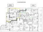 Grundriss - WOHNUNGSEIGENTUMSPAKET im Altstadtzentrum von Klagenfurt zu kaufen – EINZELVERAUF möglich