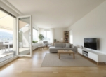 Bild - Exklusive Dachgeschoss-Maisonette mit supergroßer Terrasse und wunderbarem Fernblick & Tiefgaragenparkplatz